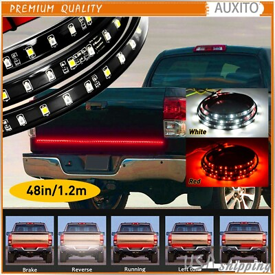 #ad 48quot; LED Strip Tailgate Light Bar Reverse Brake For Chevy Signal Dodge Ford Truck $12.99