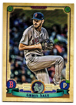 #ad 2019 Topps Gypsy Queen GQ Logo Swap #138 Chris Sale BOSTON RED SOX $1.35