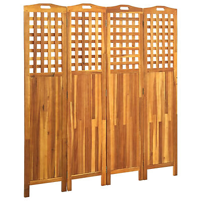 #ad Tidyard 4 Panel Folding Room Divider Freestanding Room Partition Panel V8P3 $240.34