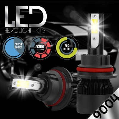 #ad 2pcs 6500K HID White High Power 9004 HB1 21W 2538 Headlight Headlamp LED Bulbs $22.99