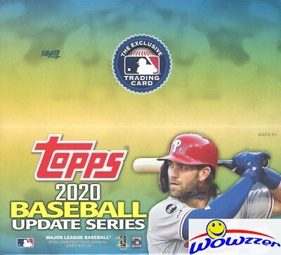 #ad 2020 Topps Update Baseball MASSIVE 24 Pack Factory Sealed Retail Box 384 Cards $46.95