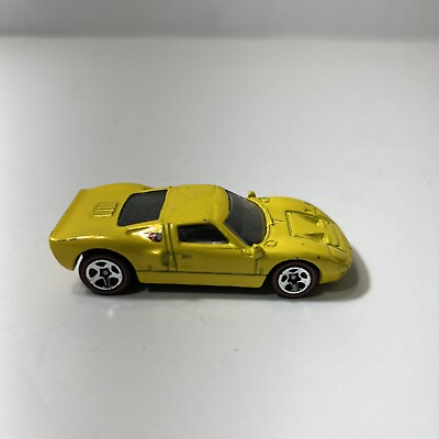 #ad HOT WHEELS Ford GT 40 Red Line Yellow 1999 $5.60
