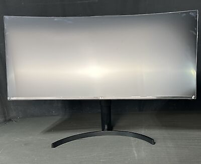 LG 34WN80C 34quot; 3440x1440 UltraWide IPS LED Curved Monitor For Parts $102.50