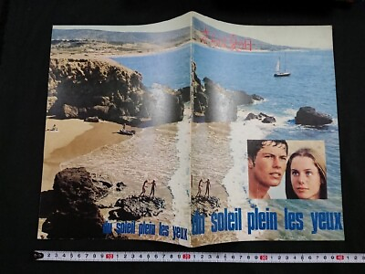 #ad Du Soleil Plein Les Vintage movie brochure original Memorabilia book 1970 F S $44.00