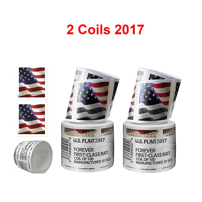 #ad 2 Coils of 2017 Totally 200pcs with White Dispenser Fast Free Shipping！！TOP $27.99