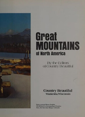 #ad Great Mountains of North America Hardcover $10.46
