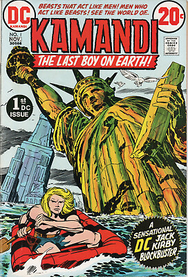 #ad Kamandi The Last Boy on Earth #1 DC 1972 Jack Kirby Cover FN 6.5 $29.95