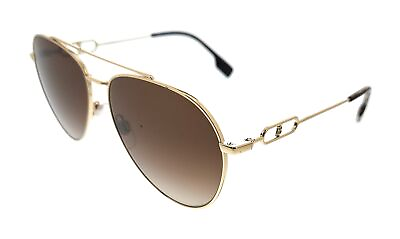 #ad Burberry 0BE3128 110913 CARMEN Gold Aviator Sunglasses $114.15
