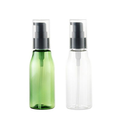 #ad 5x 60ml Empty Bottle With Pump Lotion Refillable Plastic Bottle Cosmetic Makeup $6.92