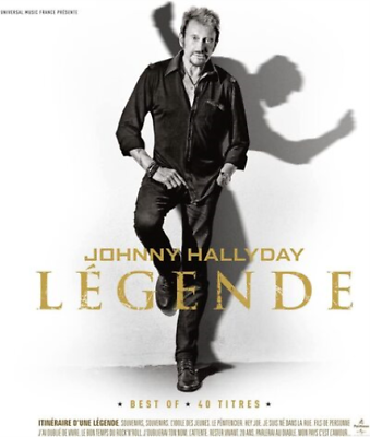 #ad Johnny Hallyday Légende Best Of 40 titres CD Album UK IMPORT $21.34
