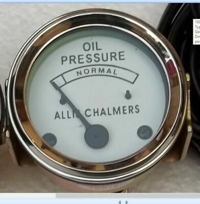 #ad Allis Chalmers Tractor Oil Pressure Gauge B C CA IB RC WC WD WD45 WF 30 PSI $14.87