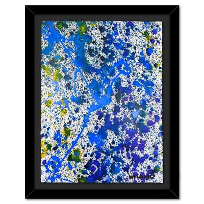 #ad Wyland Hand Signed Framed Original Painting Ocean Wildlife Art $4725.00