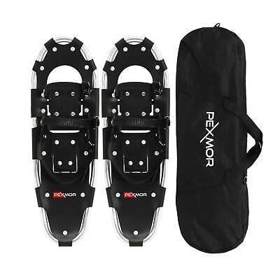 #ad 21quot; 25quot; 28#x27;#x27; 30quot; Snowshoes for Men Women Youth Lightweight Snow Shoes with Bag $19.99