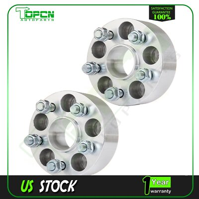 #ad 2Pc 2quot; 50mm Thick 5x100 Wheel Spacers 12x1.25 Studs For 1990 2014 Subaru Legacy $54.62