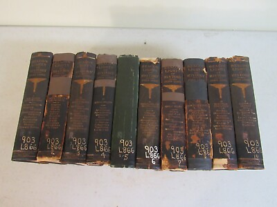 #ad Beacon Lights of History in 10 Volumes John Lord 1888 Hardcover $65.00
