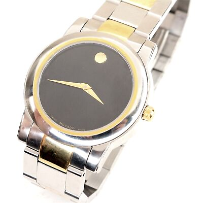 #ad Movado Wristwatch Vintage Men#x27;s Quartz RC1430 $159.99