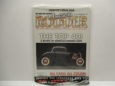 #ad Sept. 1994 American Rodder Magazine Car Parts Hemi Dodge Ford Chevy Diesel $8.49