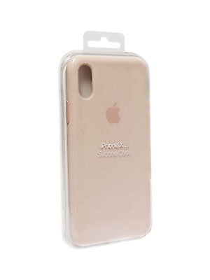 #ad Apple Silicone Case for Apple iPhone X XS Pink Sand $10.00