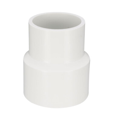 #ad 2pcs 50mm x40mm PVC Reducing Coupling Hub by Hub Pipe Fitting Adapter Connector $8.05