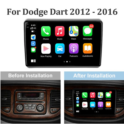 #ad Car Multimedia Player Stereo GPS Radio Navigation Android for Dodge Dart 12 16 $168.01
