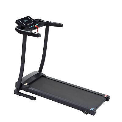 #ad Folding treadmill with 3 speed incline adjustment and 12 preset programs. $283.90