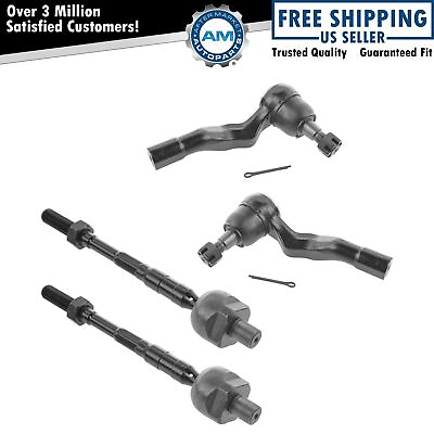 #ad Tie Rod End Inner amp; Outer LH RH Set of 4 for Nissan 350Z Infiniti G35 New $36.33