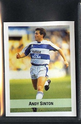 #ad Gq435 407 Sun Soccer Sticker 90 91 #210 Andy Sinton QPR 1990 EX GBP 2.00