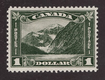 #ad Sc# 177 Canada $1 KGV Mt. Cavell 1930 XF MNH Cv$600 $345.00