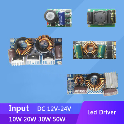 #ad LED Driver Input DC 12 24V Power Supply 10W 20W 30W 50W 100W For LED Light $4.99