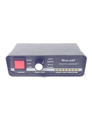 WHELEN TACTLD1 LED Traffic Advisor Control Head No Cable WORKING FREE SHIPPING $59.99