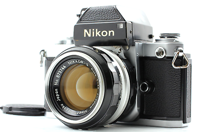 #ad N MINT Nikon F2 photomic Silver Body 35mm SLR Film Camera 50mm F1.4 Lens JAPAN $249.90