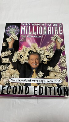 #ad Who Wants to Be a Millionaire CD ROM: 2nd Edition Windows Mac 2000 $7.55