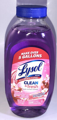 #ad Lysol Clean amp; Fresh Multi Surface CleanerCherry Blossom Pomegranate 10.75oz blt $9.88