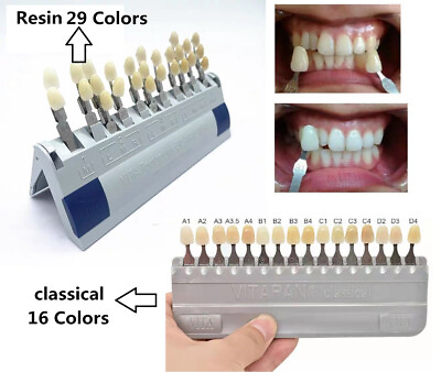 #ad VITA Toothguide 3D Master with Bleached Shade Guide 29 Colors classical 16 Color $56.69