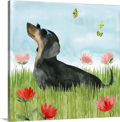 #ad Park Pup I Canvas Wall Art Print Dog Home Decor $163.99