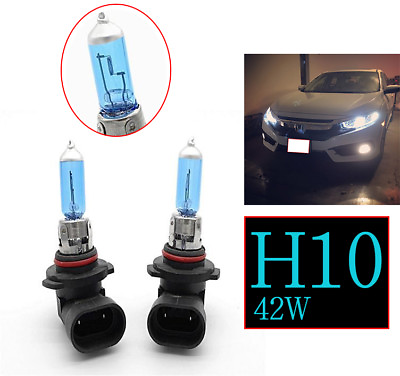 #ad Halogen Bulb H10 Super Xenon White Fog Light High Power 42W Headlight Lamp YA $18.50