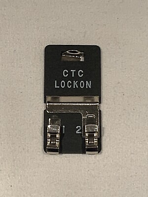 #ad LIONEL CTC POWER LOCK ON O GAUGE TRAIN TRACK SET TERMINAL CONNECTOR LOCKON $4.50