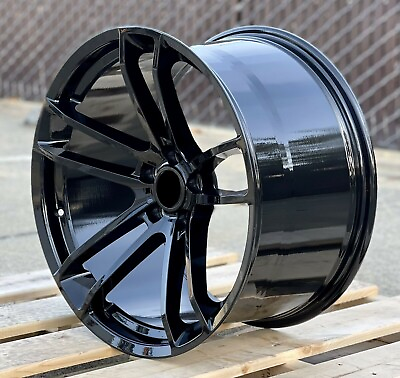 #ad 20quot; Wheels For Dodge Challenger Charger SRT Redeye 20x9.5 20x11 Gloss Black $981.00