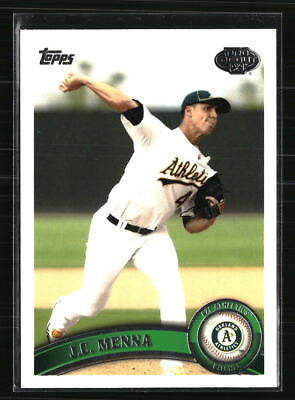 #ad J.C. Menna 2011 Topps Pro Debut #22 Baseball Card $1.89