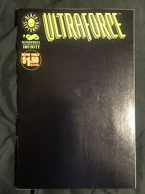 #ad Ultraforce 1995 series Infinity #1 black cover in Malibu Comic VF NM $7.99