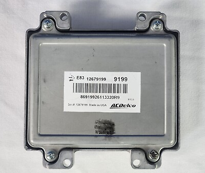 #ad 🏅 2009 2013 Chevy Trax Cruse Aveo Spark G3 ECU ENGINE COMPUTER 12679199 🏅 $78.00