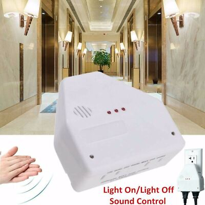 Clapper Sound Activated Clap On Off Light Switch Wall Socket Outlet Adapter US $11.71