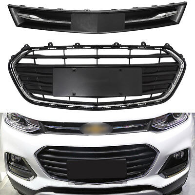 #ad For Chevrolet Trax 2017 2018 2019 2021 Front Bumper Upper Lower Grille Grill Set $65.90