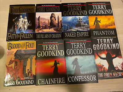 #ad The Sword of Truth series 8 first edition novels by Terry Goodkind Hardcover $100.00