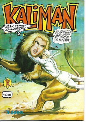 #ad #ad Kaliman El Hombre Increible #1318 Marzo 1 1991 $15.99