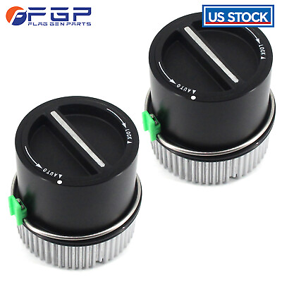 #ad 2pcs 4x4 Automatic Front Lockout Auto Locking Hub Lock For 99 04 Ford Super Duty $54.99