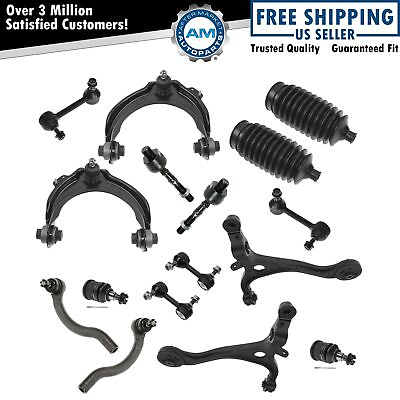#ad Steering amp; Suspension Kit Set of 16 Control Arms Sway Links Ball Joints Tie Rods $271.49