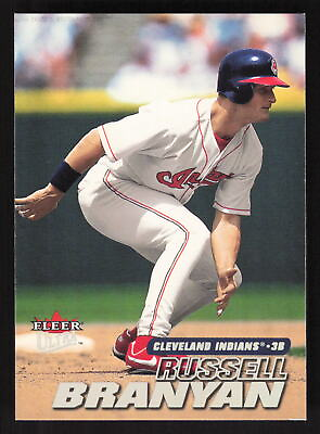 #ad 2001 Ultra Russell Branyan #42 Cleveland Indians $1.69