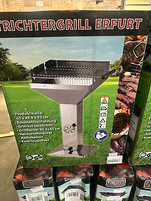 #ad JAK GLOBAL TRADE BBQ J 1010 Park Style Charcoal Grill Park BBQ Grill Park Grill $19.99