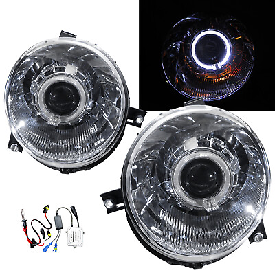 #ad LUPO 98 05 Guide LED Angle Eye Projector HID Headlight CH for VW Volkswagen LHD $578.24